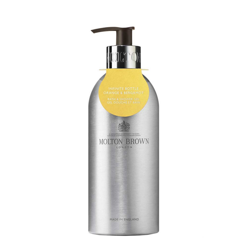 INFINITE BOTTLE ORANGE " BERGAMOT BATH & SHOWER GEL