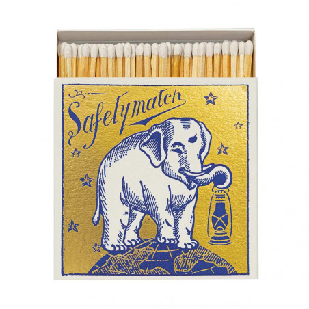 GOLD ELEPHANT MATCH BOX