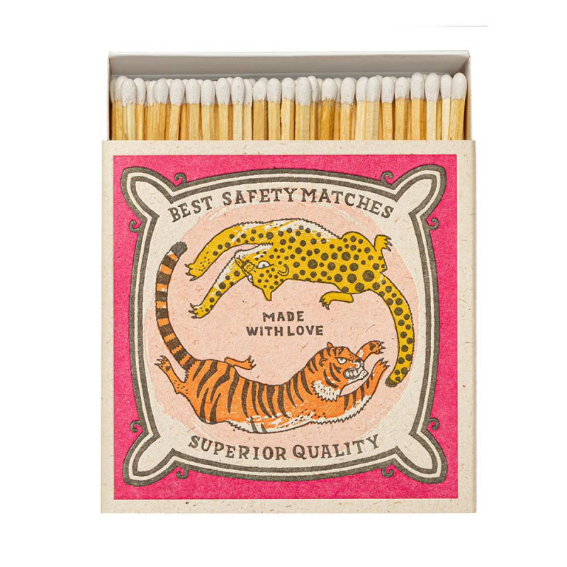 CHASING BIG CATS MATCH BOX