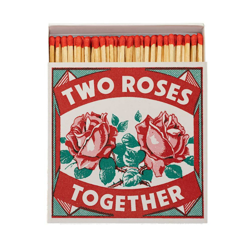 TWO ROSES MATCHBOX