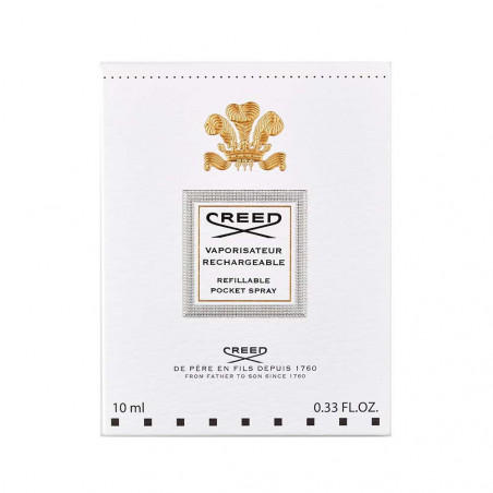 ATOMIZADOR DE PERFUME RECARGABLE SILVER / SILVER 10ml